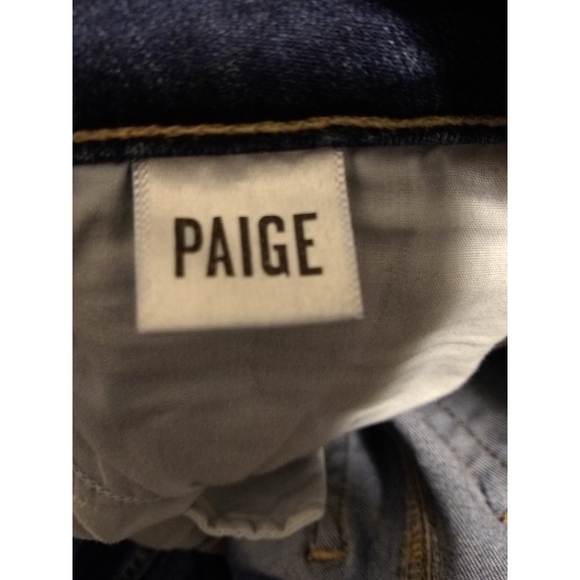 Paige Distressed Verdugo Ankle Jeans - Picture 12 of 14